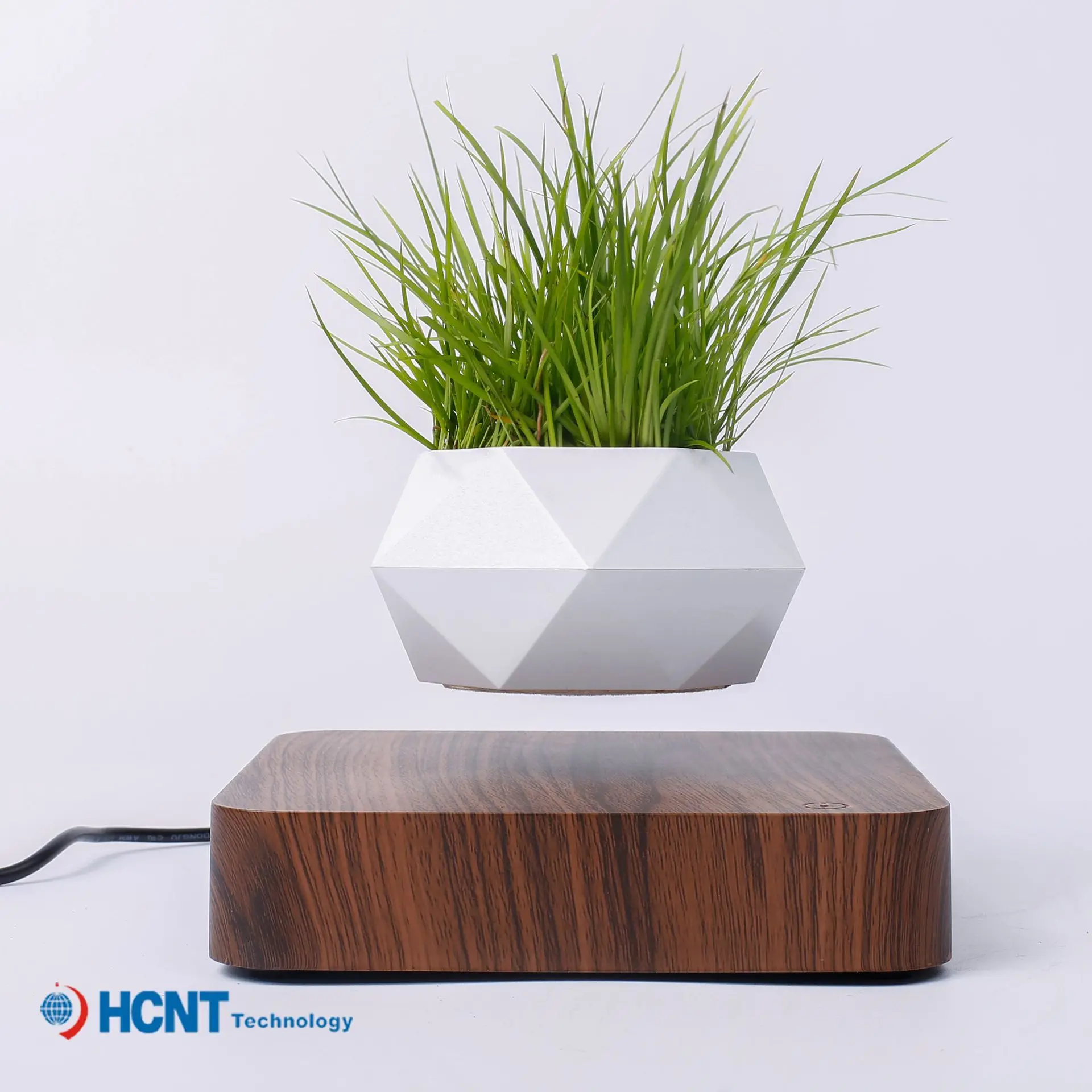 

VIp Magnetic suspension flower pot Levitating Air Bonsai Pot plant pot succulent pot patio decoration Desktop Flower/Green Plant