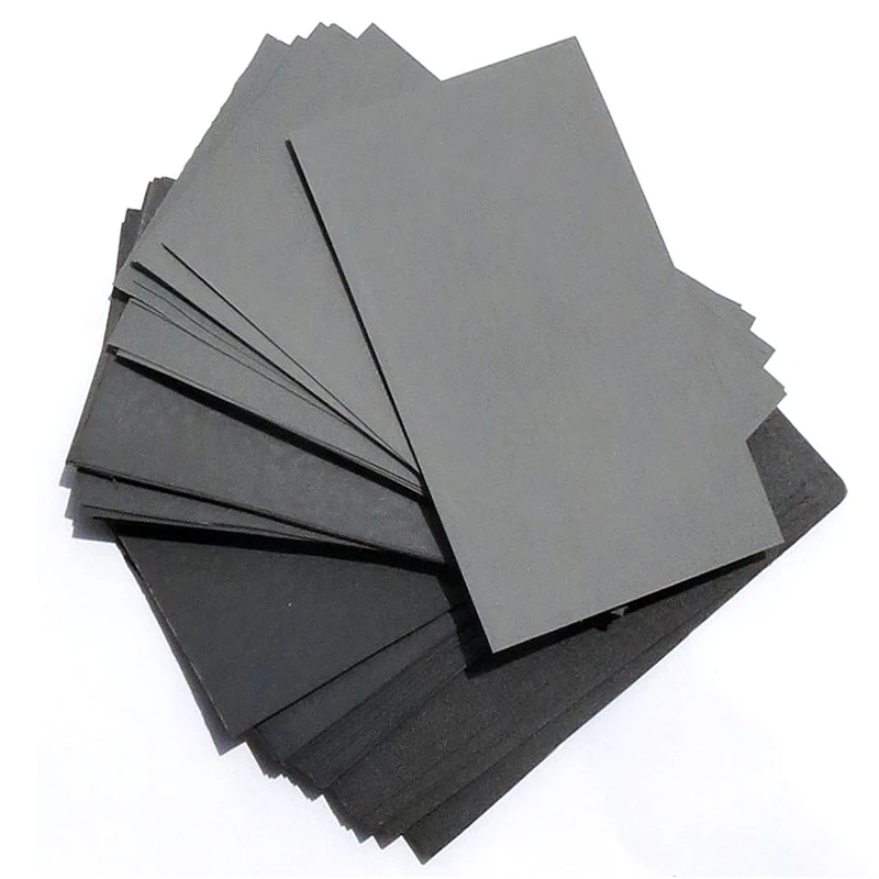 

70pcs Sandpaper 600 To 2500 Grit Abrasive Paper Sheets Wet Dry For Metal Wood Jewelry Auto Craft Finish Polishing Sanding