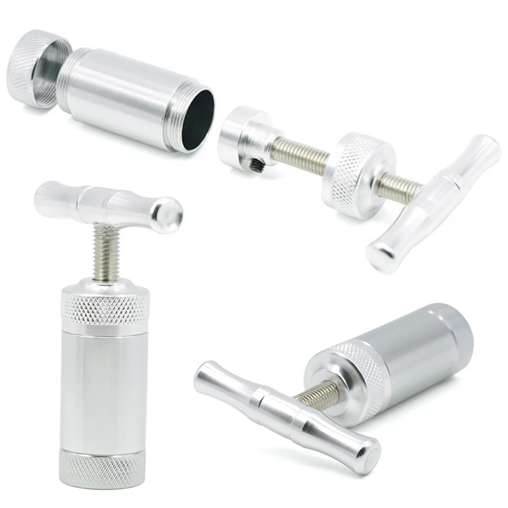 

10Pcs Stainless Steel Pollen Press Tool Spice Smoking Compressor Tobacco Herb Grinder Smoke Crusher Pipe Cigarette Accessories