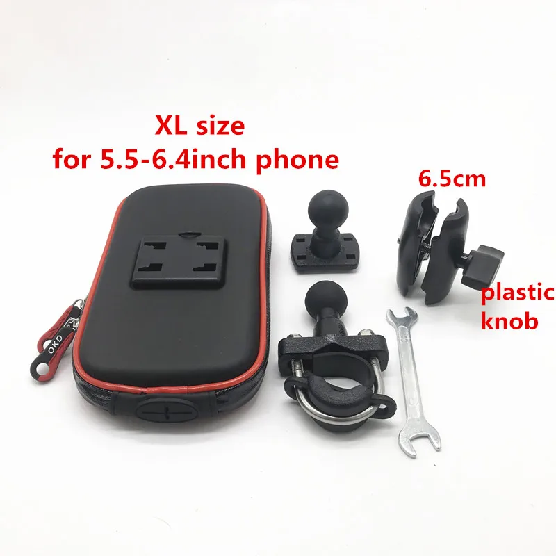 kit 9 Новое поступление, держатель для мобильного телефона, чехол для мотоцикла, скутера, держатель для руля, водонепроницаемый чехол на молнии для смартфонов - Цвет: kit 9