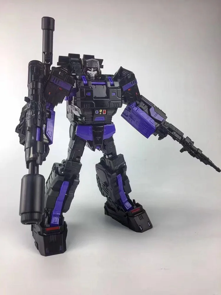 KBB трансформация L Уровень темно черные модели резервуара из сплава фигурка