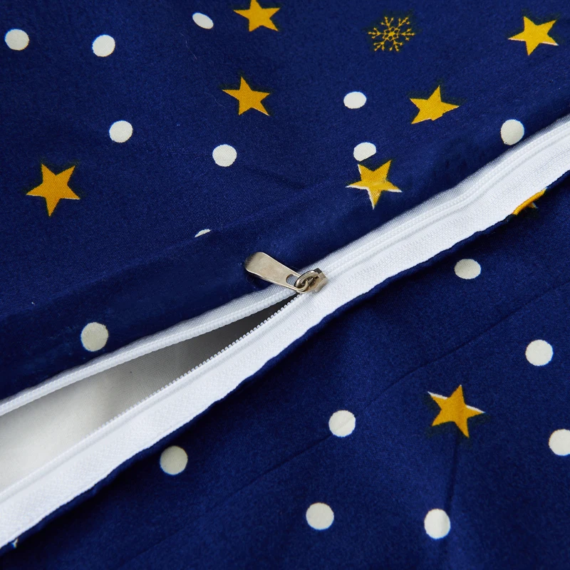 Постельное белье с изображением Луны и звезд постельные принадлежности