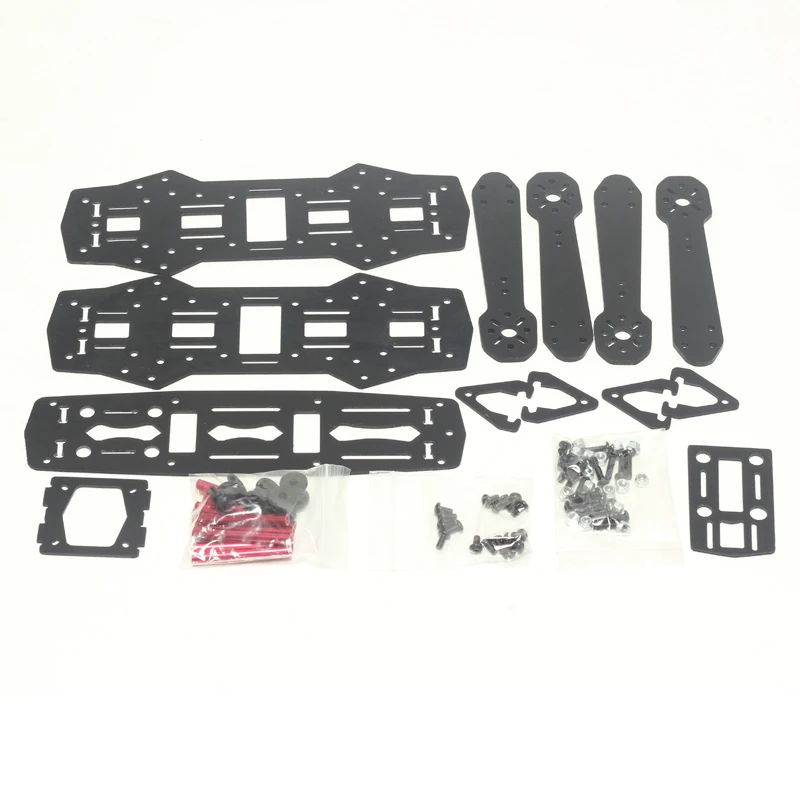 QAV250 H250 ZMR250 RCX250 250 мм рама углеродного Стекло доска волокна FPV мини Квадрокоптер