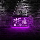 Покер техасский холдем Красочный светодиодный неоновый светильник знак Настенный декор чипов и азартные игры в покер настенный светильник Инж