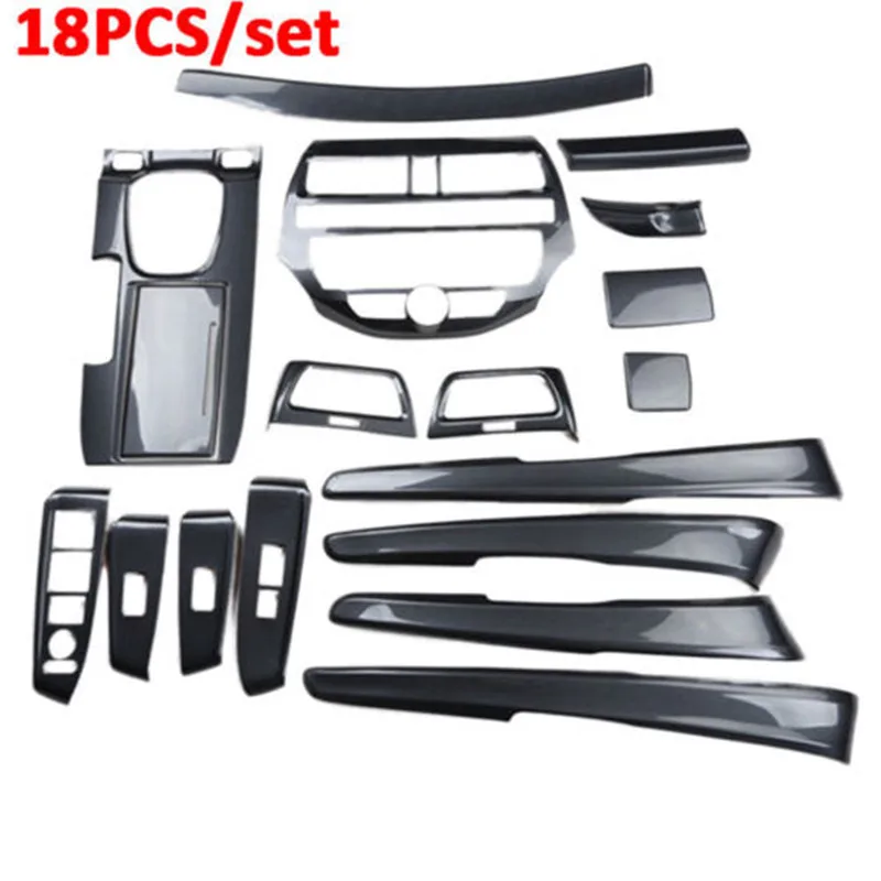 

Новый автомобильный Стайлинг BBQ @ FUKA для Honda Accord 2008, 2009, 2010, 2011, 2012, внутренняя декоративная консоль, подлокотник, вентиляционная отделка, 18 шт.