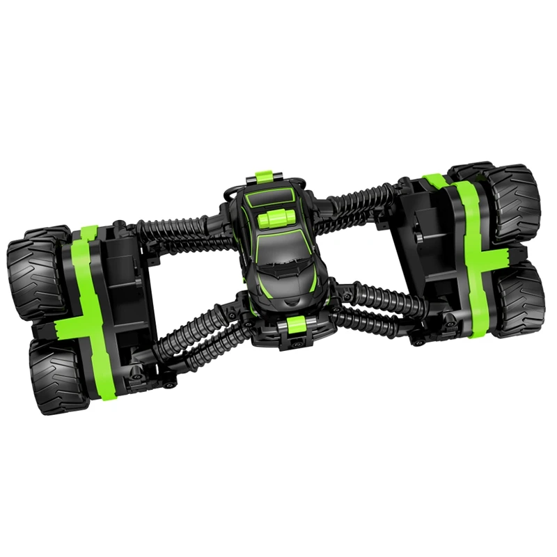 Rc Car 2.4Ghz 360 Degrees Rotate Climbing Telescopic Bigfoot Remote Control Model Off-Road Vehicle Toy | Игрушки и хобби