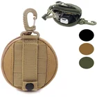 Тактический Карманный Кошелек 1000D, военная сумка для аксессуаров, портативный мини-кошелек для денег, монет, ключей, держатель, поясная сумка для охоты, кемпинга