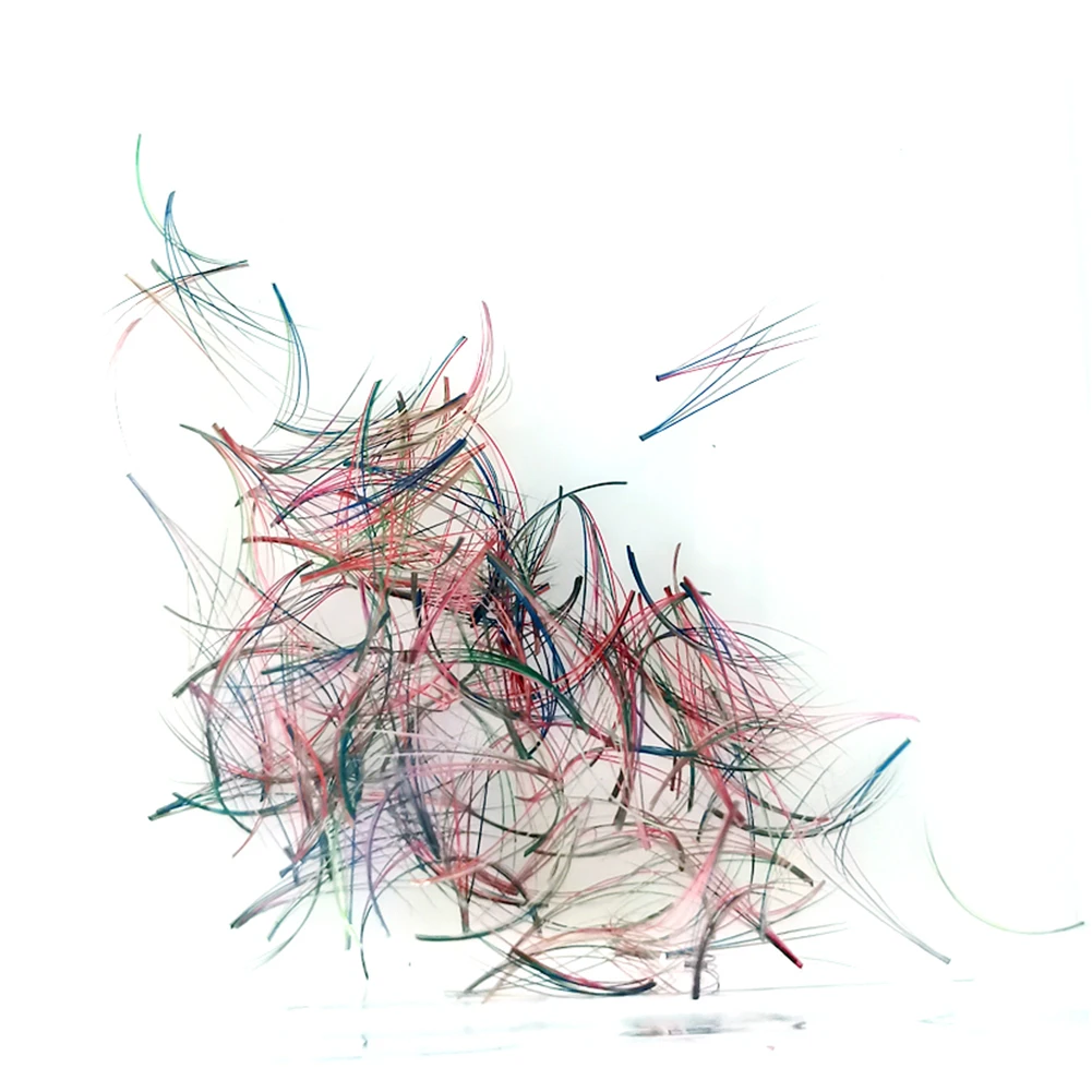 

500 Fans 4D Premade Volume Fans Russian Loose Fans Eyelash Extensions Faux Mink Lash Supplies For Makeup Colored Lashes