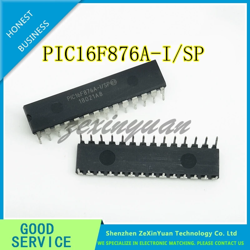 5 шт./лот в наличии оригинальный IC PIC16F876A PIC16F876 16F876A I/SP DIP 28|Аксессуары для батарей и