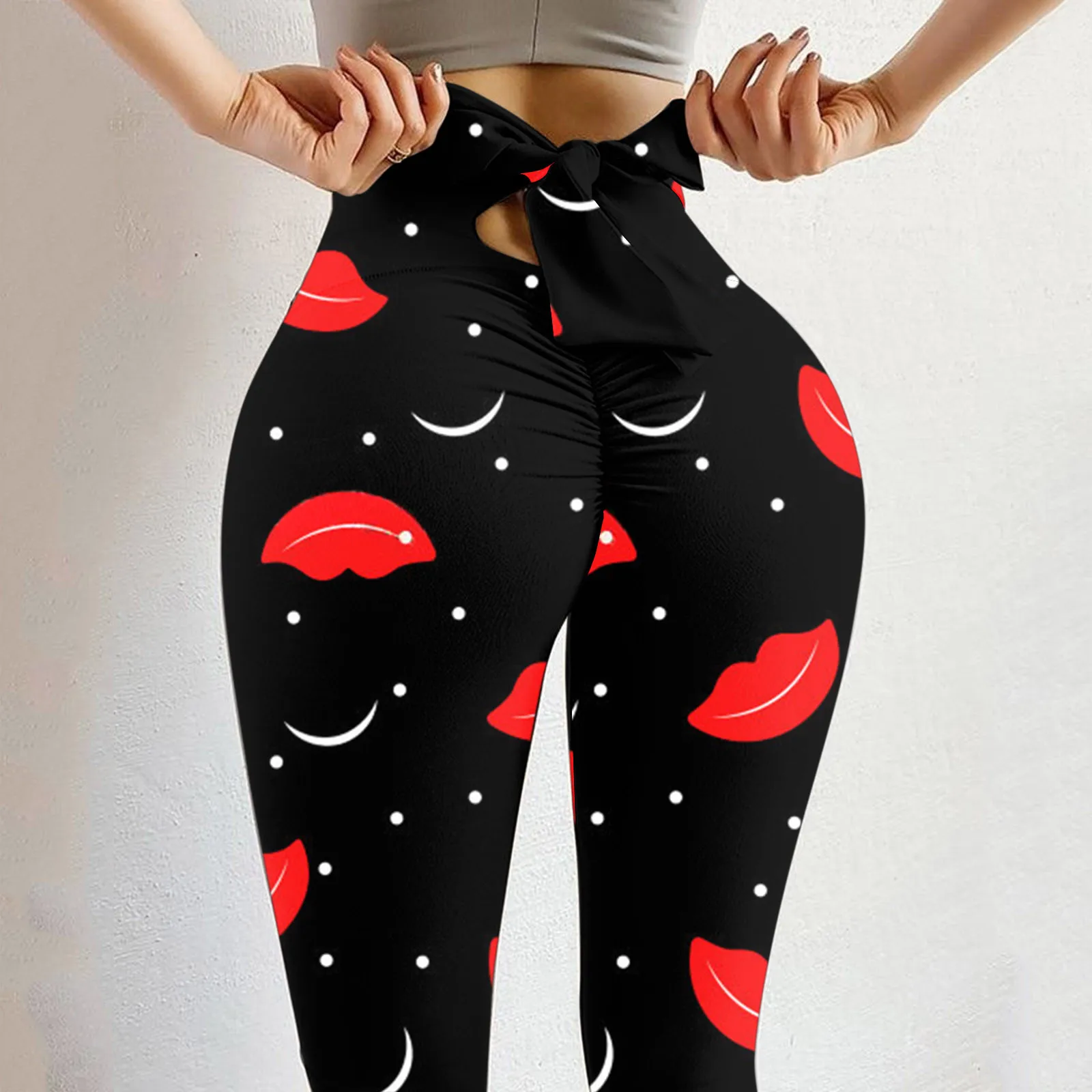 

Women Printing High Waist Stretch Strethcy Fitness Leggings Yoga Pants