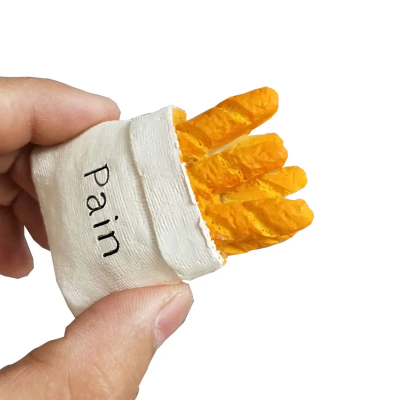 Магниты для холодильника магнитная паста яйцо хлеб имитация стерео