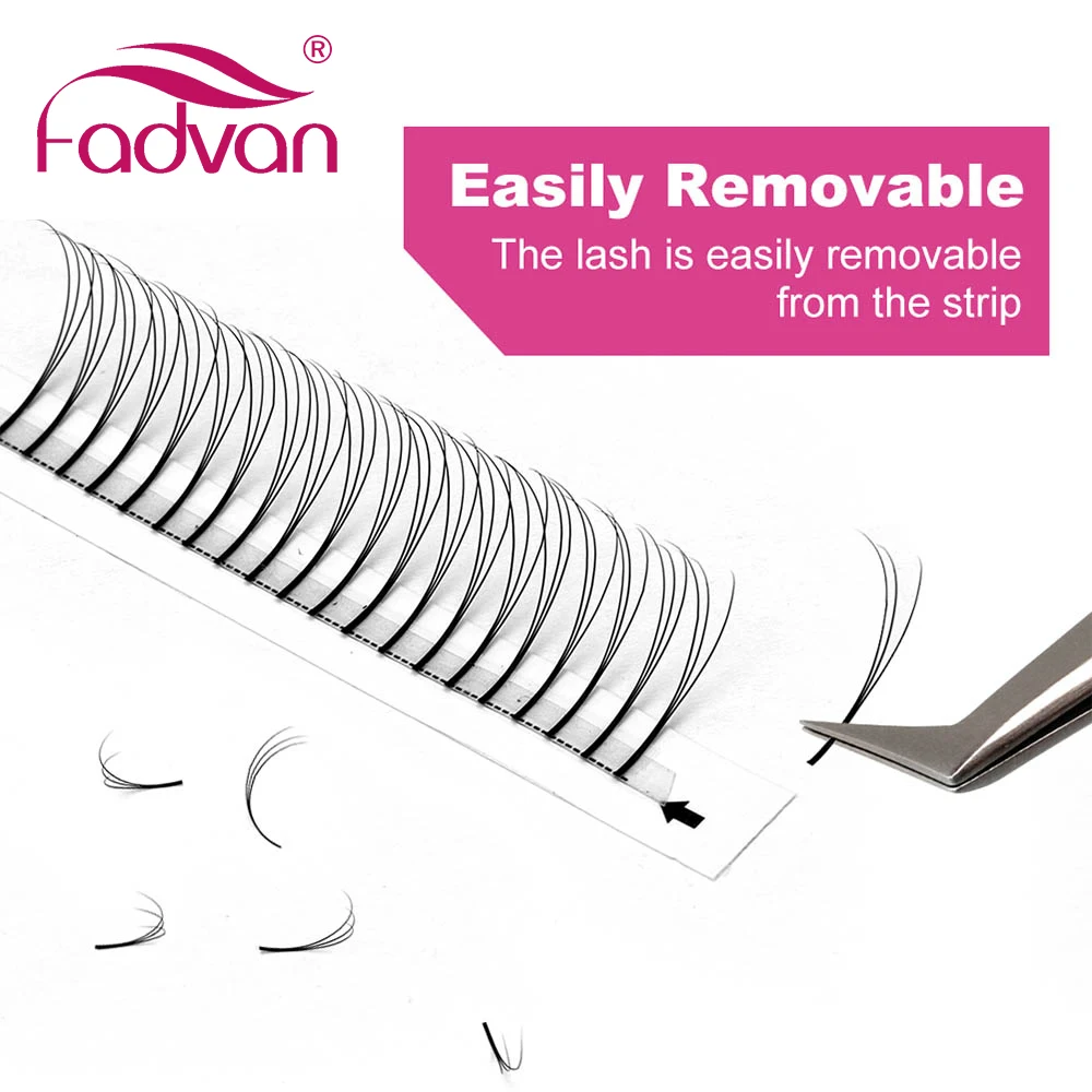 Fadvan новые 3D/5D готовые ресницы для наращивания объема профессиональных ресниц