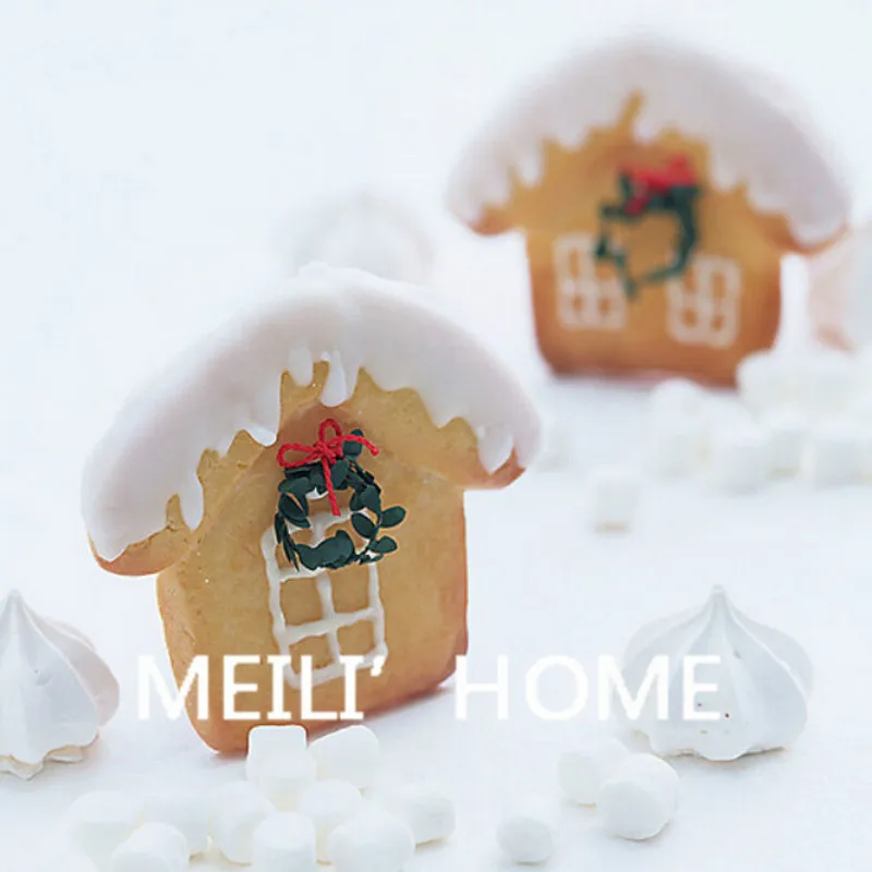 Алюминиевая Форма для рождественского домика форма выпечки кондитерских