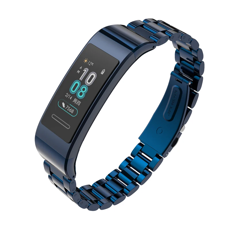 Mijobs для huawei Band 3 браслет для huawei Band 3 pro ремешок металлический ремешок для часов из нержавеющей стали умные аксессуары