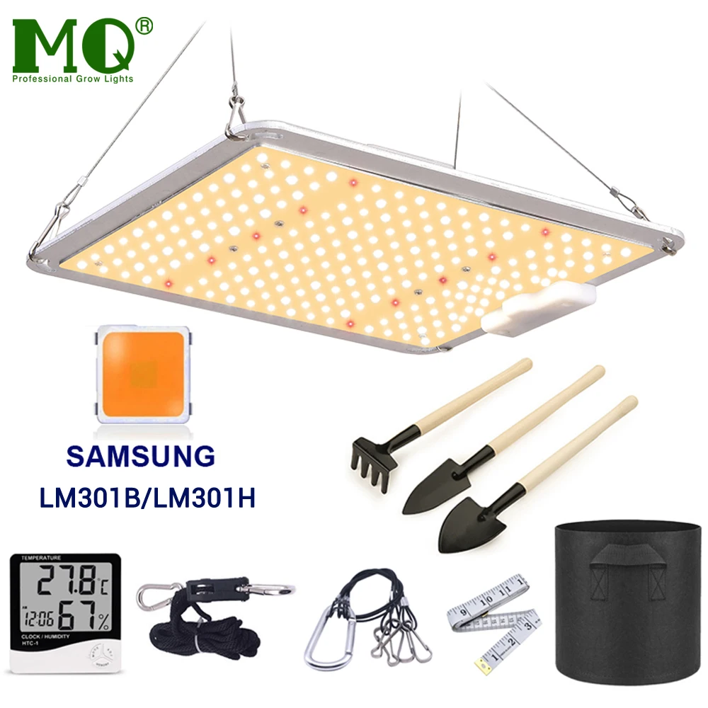 Led Grow Light 1000W Samsung Lm301H Full Spectrum 3000K 5000K Phytolamp Kit Indoor Hydroponics Meanwell Drive Quantum Tech Board