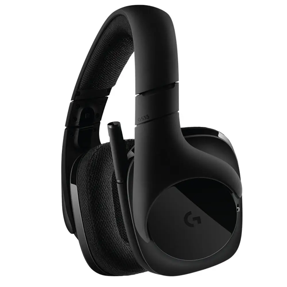 Новая беспроводная стереоскопическая игровая гарнитура Logitech G533 DTS 7 1 SURROUND с