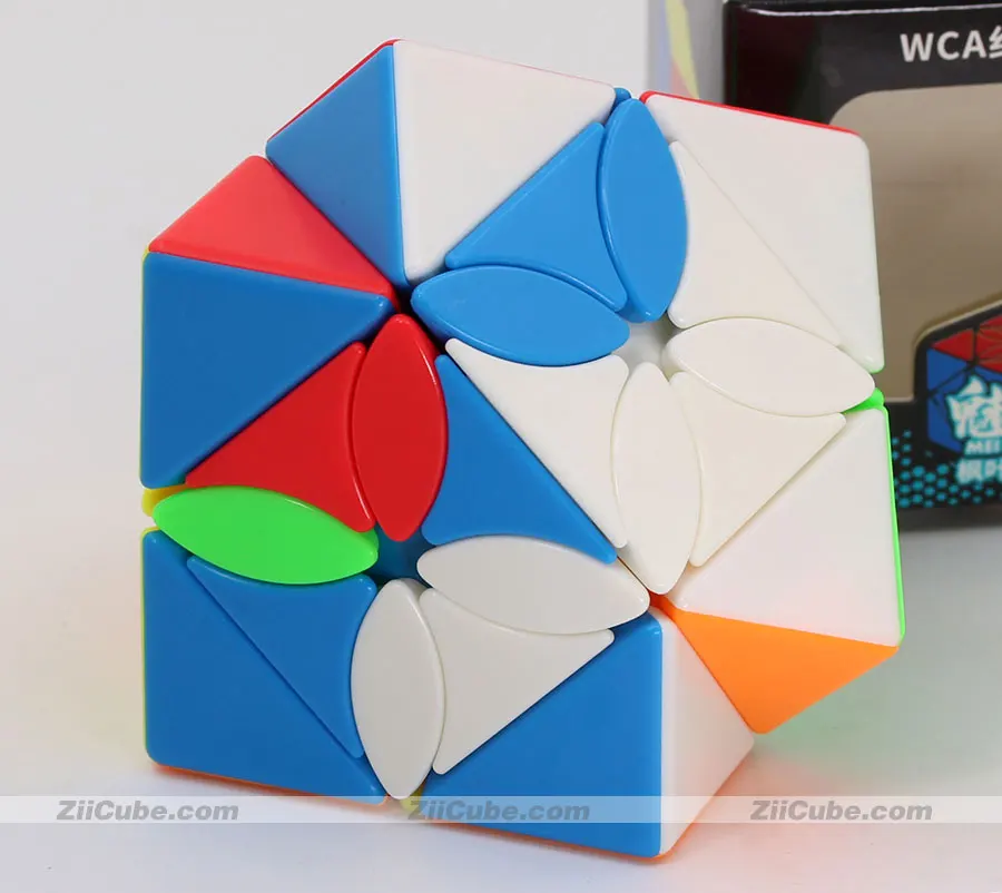 Магический куб-головоломка MoYu MeiLong skew cube кленовый лист FengYe, профессиональный кубик специальной формы, обучающий, крученая игра, игрушки