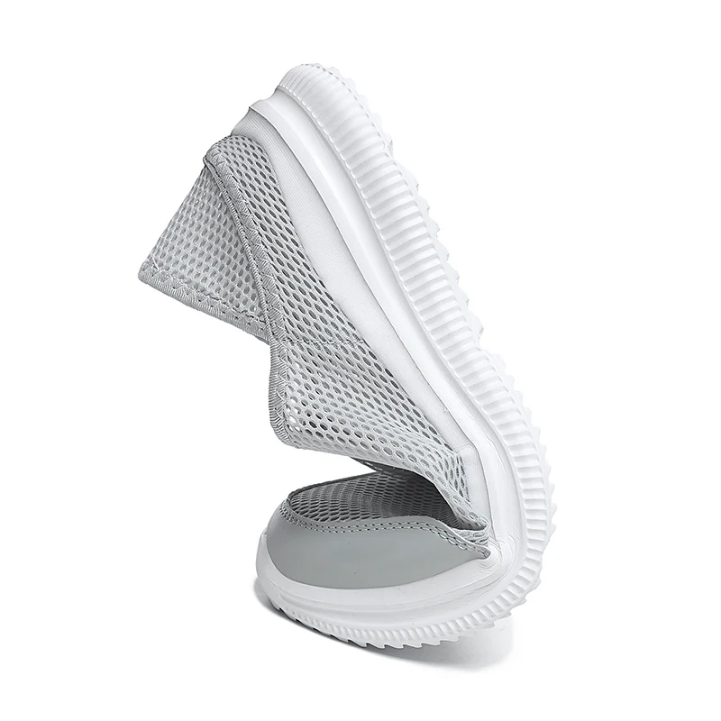 

Summer Men's Sneaker Running Shoes Mesh Breathable Plus Size 48 Casual Lightweight Moccasins Walking Flat New Fashion 2021