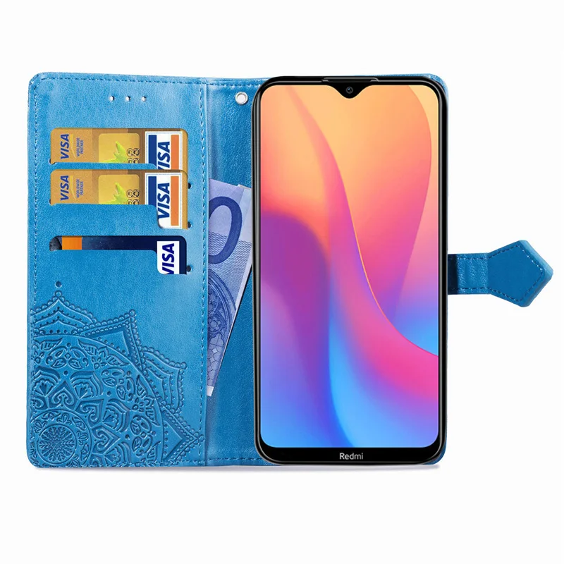 Чехол из искусственной кожи с откидной крышкой для Xiaomi Redmi 7 7A, чехол для смартфона, кошелек, сумка для Redmi Note 7 Pro 8 PRO, мягкий силиконовый чехол Etui