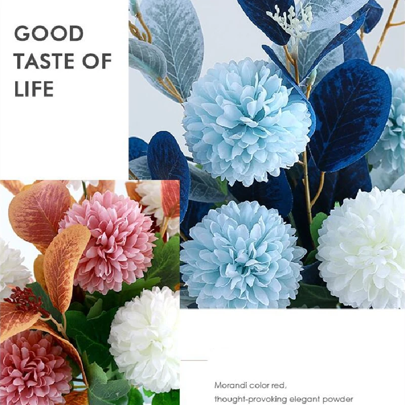 Искусственные цветы высокого качества шелковые искусственные букет свадебные