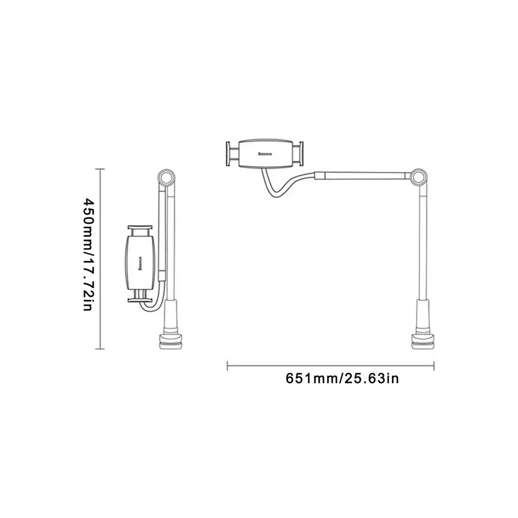 

Horizontal And Vertical Rotating Adjustment Lazy Phone And Tablet Holder Live Broadcast Artifact Holder