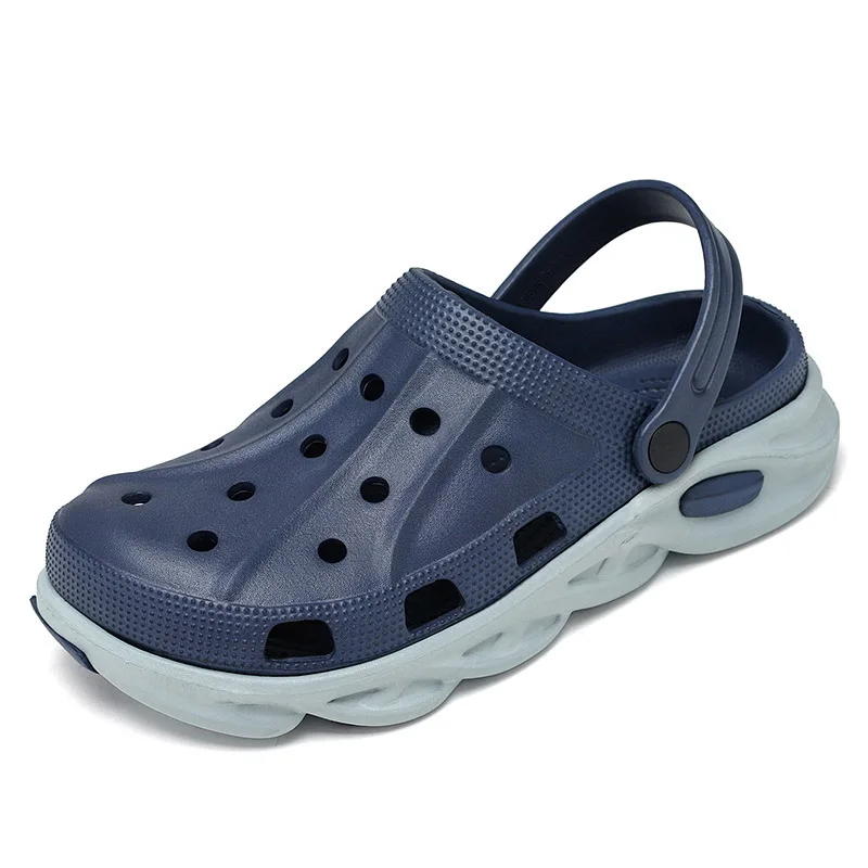 

2021 summer new shoes wear non-slip soft sole Baotou slippers leisure trend light beach sandals platform sandals men sandals