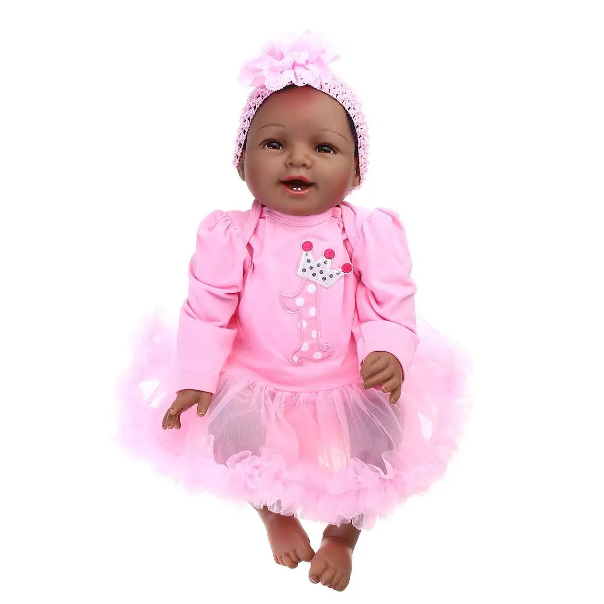 

Hot Selling 55cm Full Silicone Soft Body Girl Boy Reborn Doll Baby Toy Like Alive 22 Inch Princess Birthday Gift Fashion Present