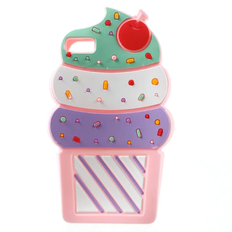 ice cream pink Для Fundas huawei P8 Lite P8lite чехол милый 3D мультяшный Минни девочка кошка Мягкий силиконовый чехол задняя крышка Capas Para Для huawei P8 Lite - Цвет: ice cream pink