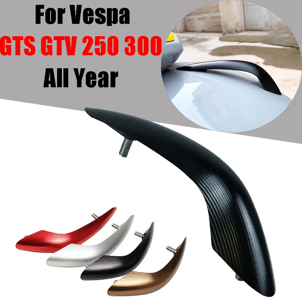 

Motorcycle Front Fender Mudguard Nose Beak Decorative Cover Cap For Vespa GTS GTV 250 300 GTS300 GTS250 All Year Accessories