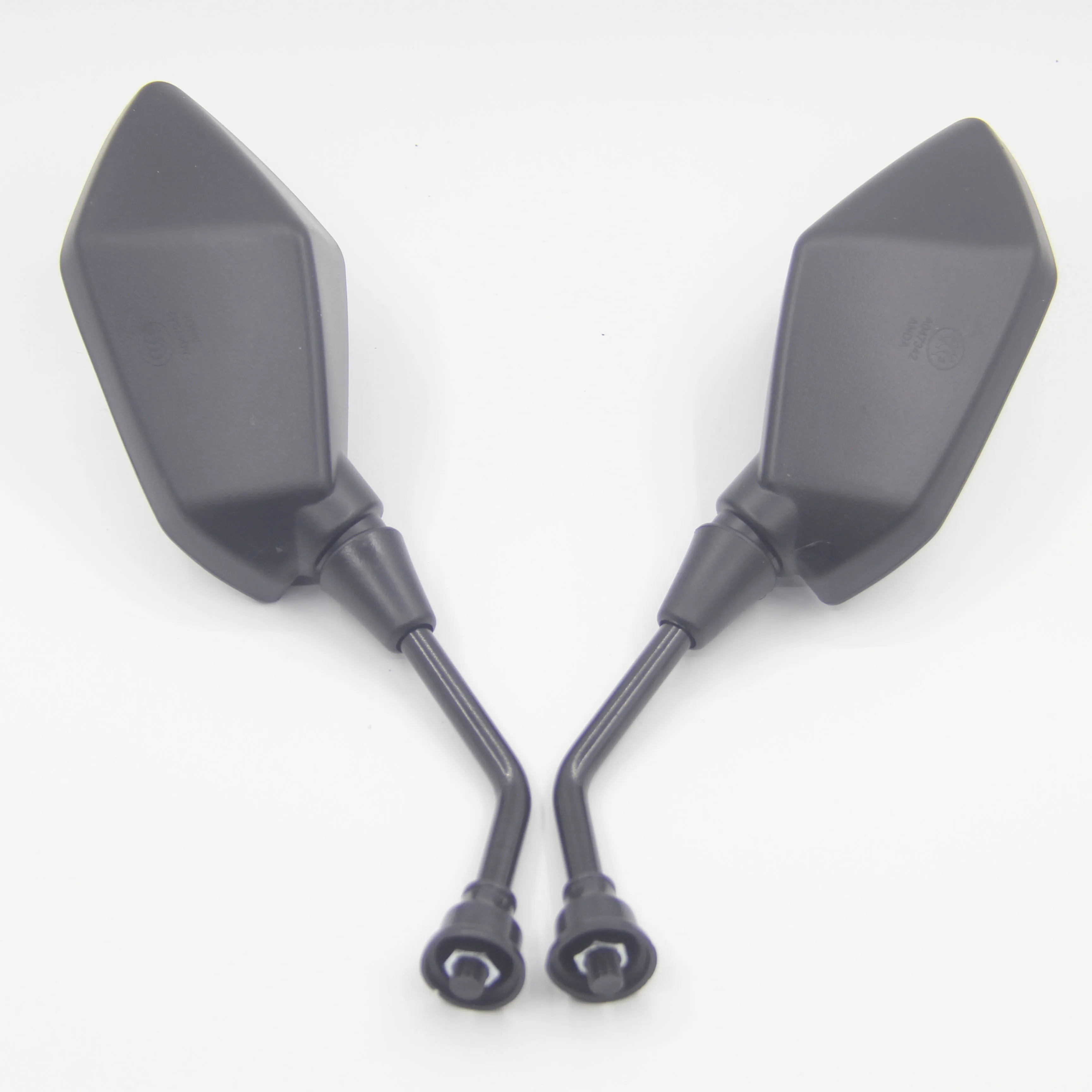 

Motorcycle Back View Mirror 8 mm Screws Universal Rotated Adjust Rearview Mirrors Moped Side Mirror Gift tool High Quality