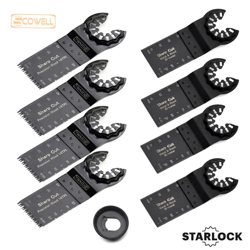 30% скидка 8 шт. смешанные японские Осциллирующие лезвия Starlock для зубов