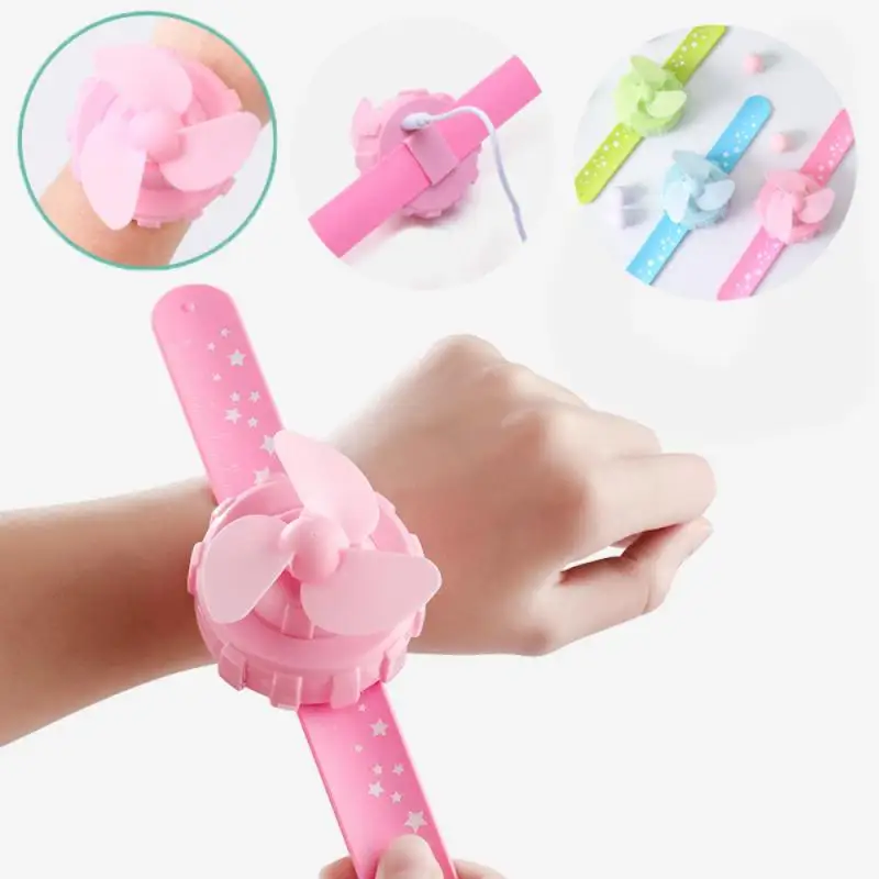 

Wrist Fan USB Charging Mini Watch Fan Summer Portable Student And Child Mute Hand-held Wrist Fan Automation Modules