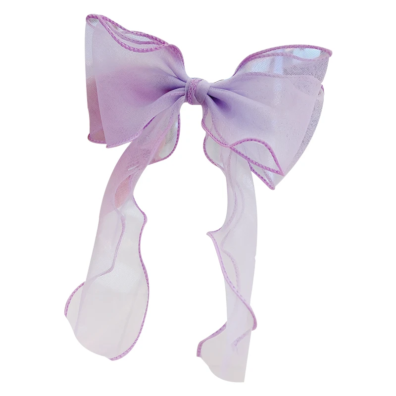 

Fashion New Girls Hair Accessories Solid Ribbon Hair Bow Elastic Hair Band Rope Women Scrunchies Ponytail Holder Gum for Girls