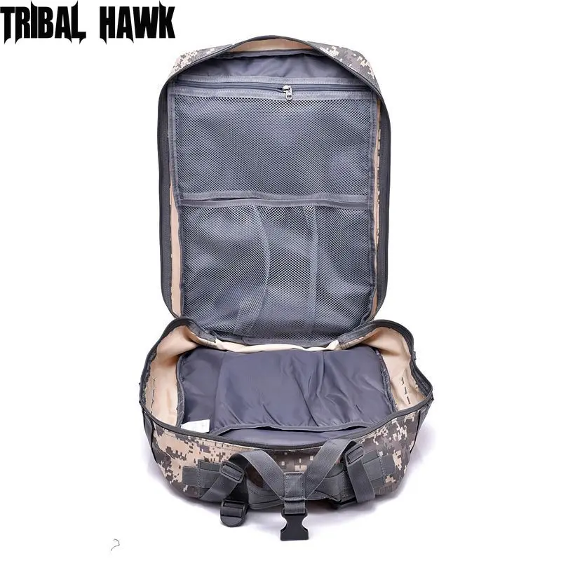 50L Молл тактическая Сумка военный армейский рюкзак Открытый Многофункциональный