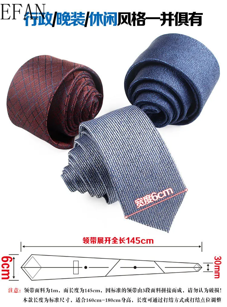 

Man Skinny Ties 6cm Polyester Silk Narrow Neck Tie Stripes Necktie Men Wedding Party Accessories Gravatas Slim Ties Wholesale