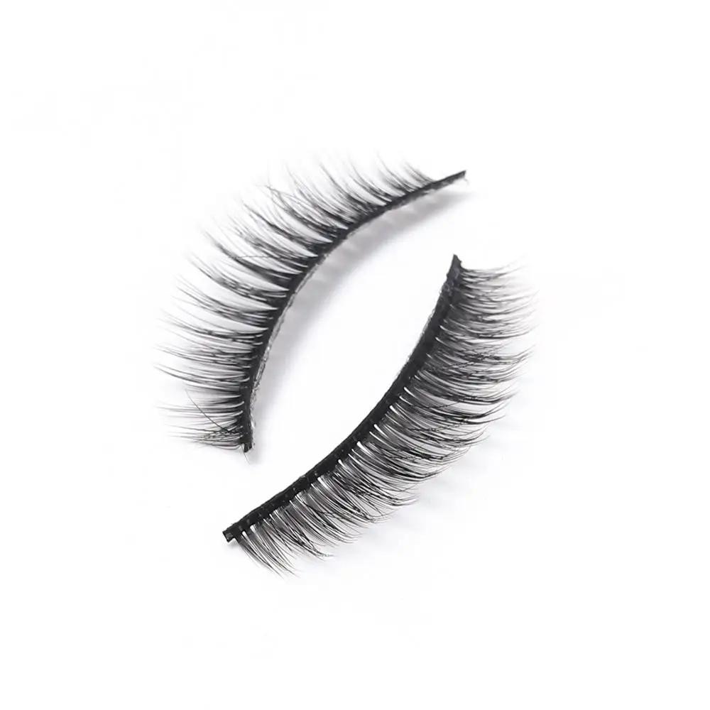 LIKEMEI 3Pairs False Lashes Natural Hair 3D Mink Long EyeLashes Fluffy Volume MakeupLashes Dramatic | Красота и здоровье