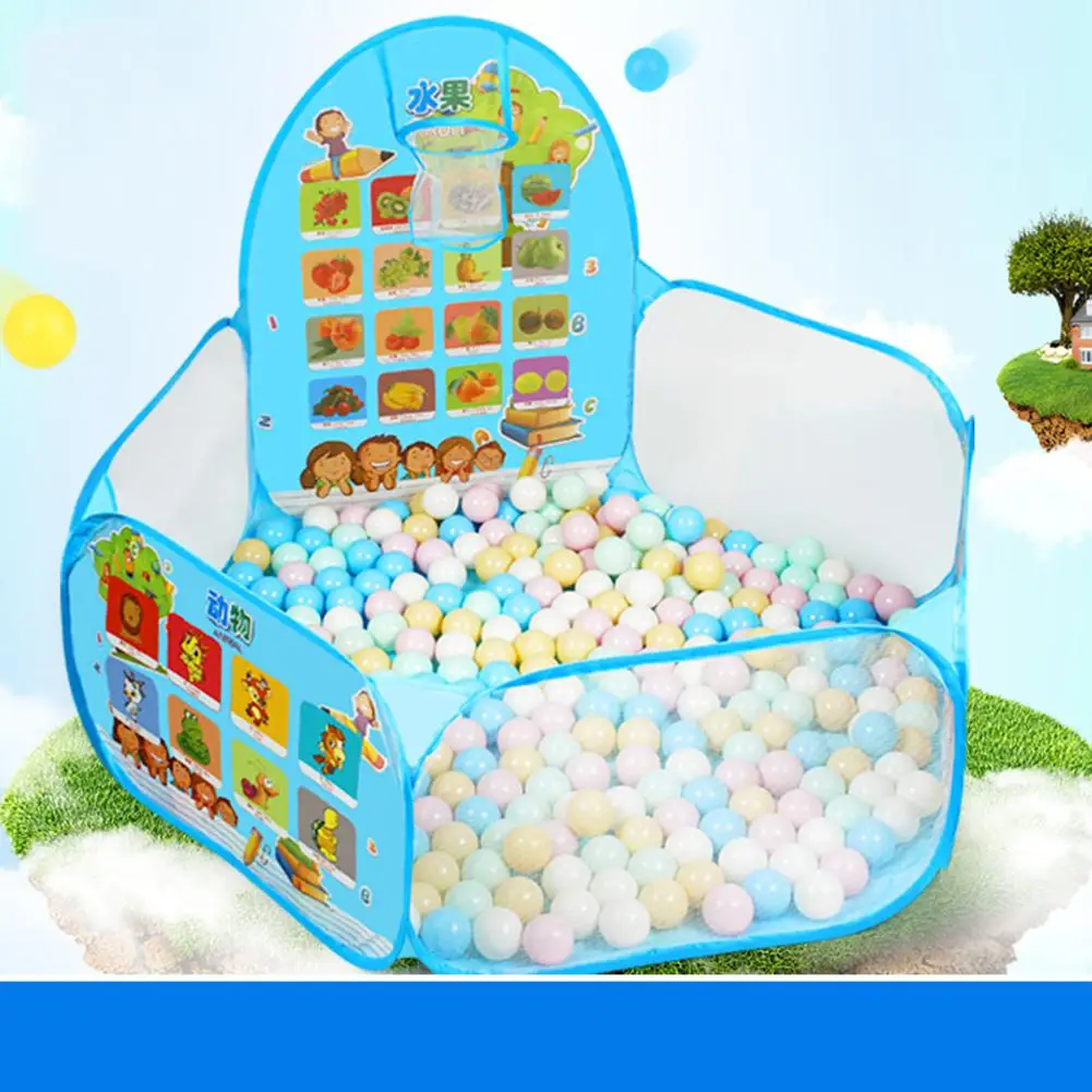 Blue fruit Kuulee детский складной мяч, мяч для игры в баскетбол, детский мяч для игры в океан, бассейн, палатка, игра с мячиками, Детские интересные игрушки - Цвет: Blue fruit