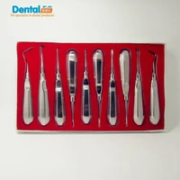 10pcsset hand use scaler tools dental instruments dental curretage tools