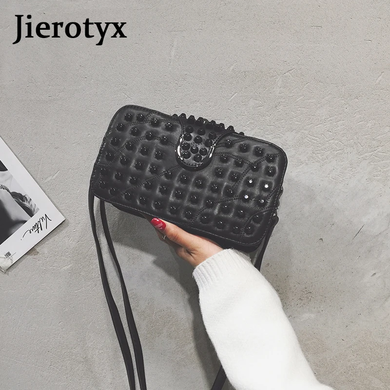 Брендовые дизайнерские сумки JIEROTYX женская сумка модная новая через плечо с