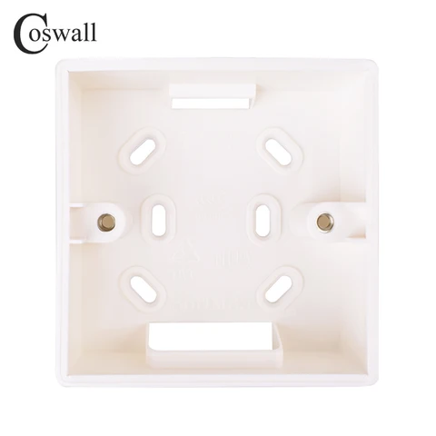 Коробка для наружного монтажа Coswall, 86 мм * 86 мм * 33 мм - изображение
