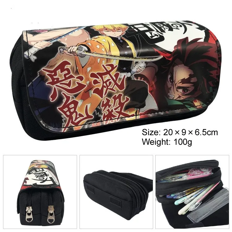 7 видов аниме демон Slayer: Kimetsu No Yaiba Kamado Tanjirou Kibutsuji Muzan Prop большой емкости