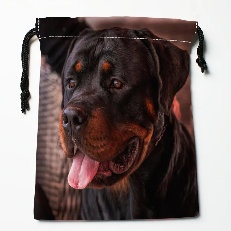 Сумки на шнурке Rottweiler с изображением собаки 18x2 см Новое поступление Мягкая