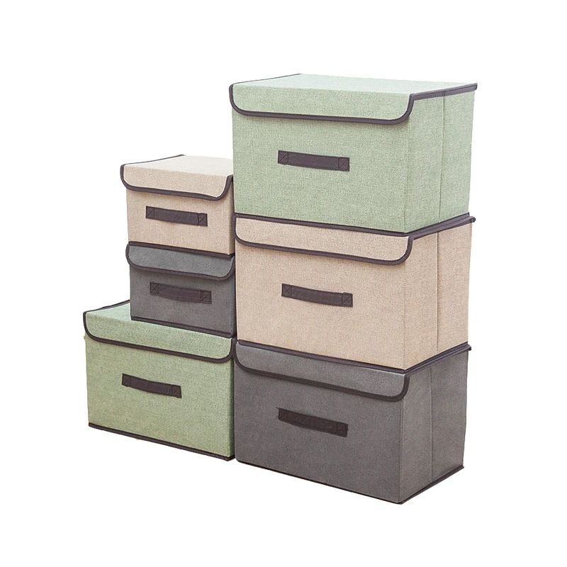 

Home Foldable Storage Box Moving Travel Organizing Box Dustproof Clothing Cosmetics Toys Sundries Desk Organizer Storage Boxes