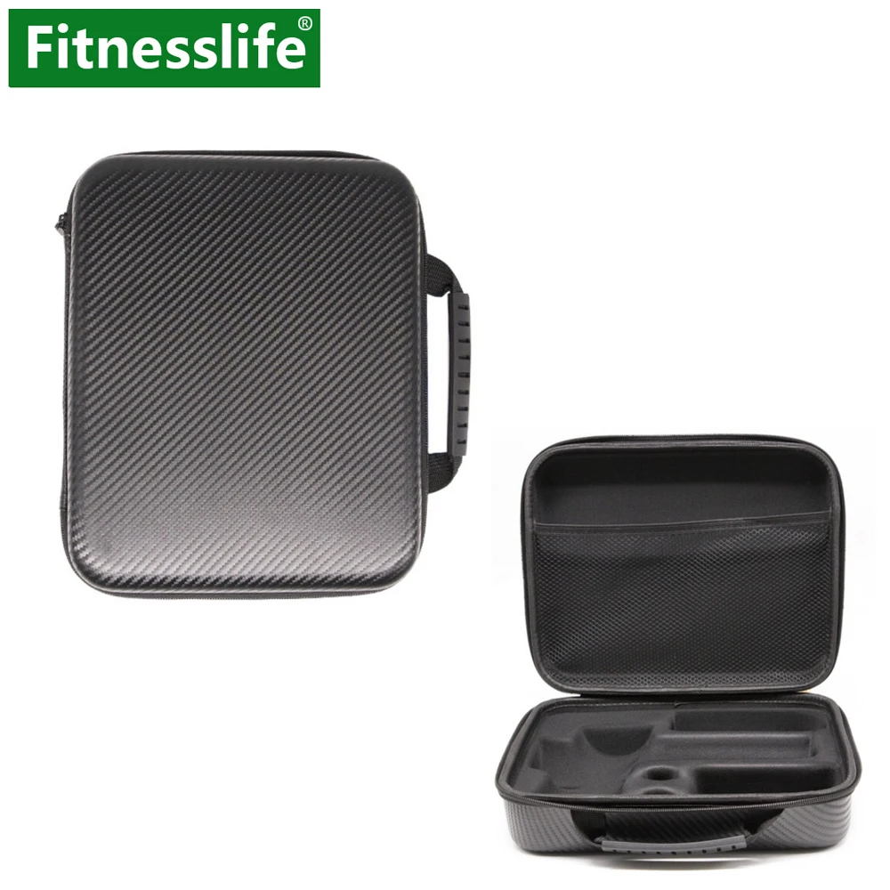 

Массажный чехол для ружья из углеродного волокна, водонепроницаемый чехол для 4 или 6 головок и зарядного устройства