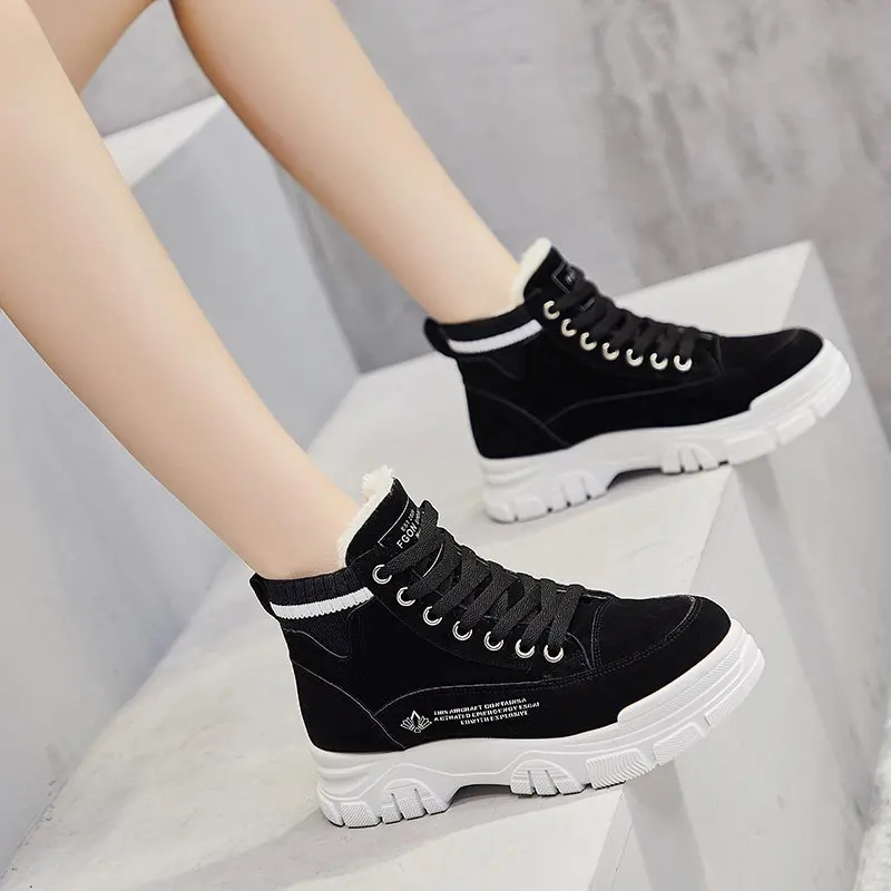 Женская обувь с обезьянкой Новинка Брендовые зимние женские ботинки