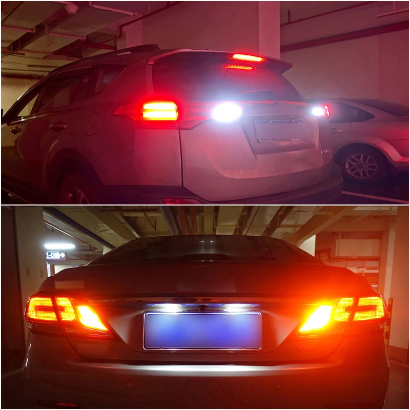 2 шт. автомобильные светодиодсветодиодный лампы T20 7440 7443 W21W W21/5W 12 в 24 В|Сигнальная