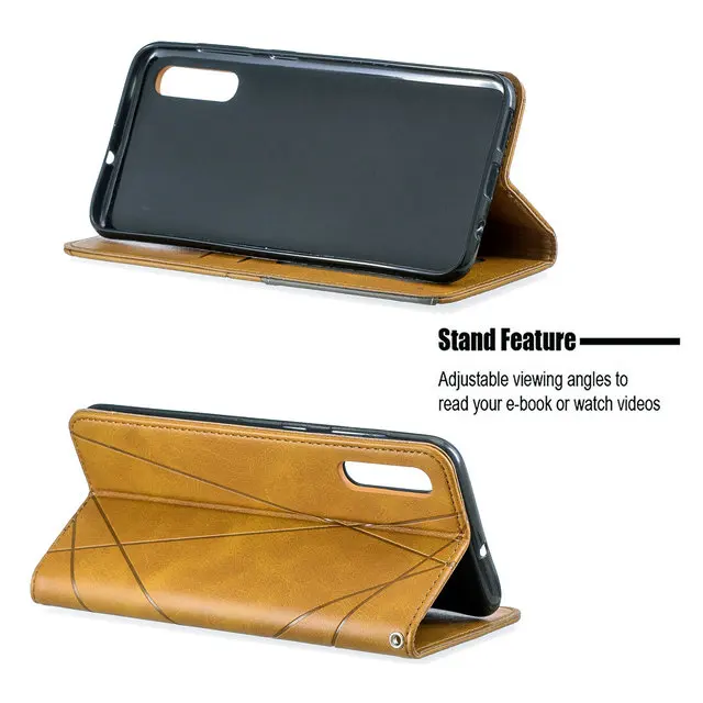 Кожаный флип Etui для Coque samsung A50 чехол Galaxy A50s чехол для телефона samsung A 50 s чехол для samsung Galaxy A50 кошелек Чехол
