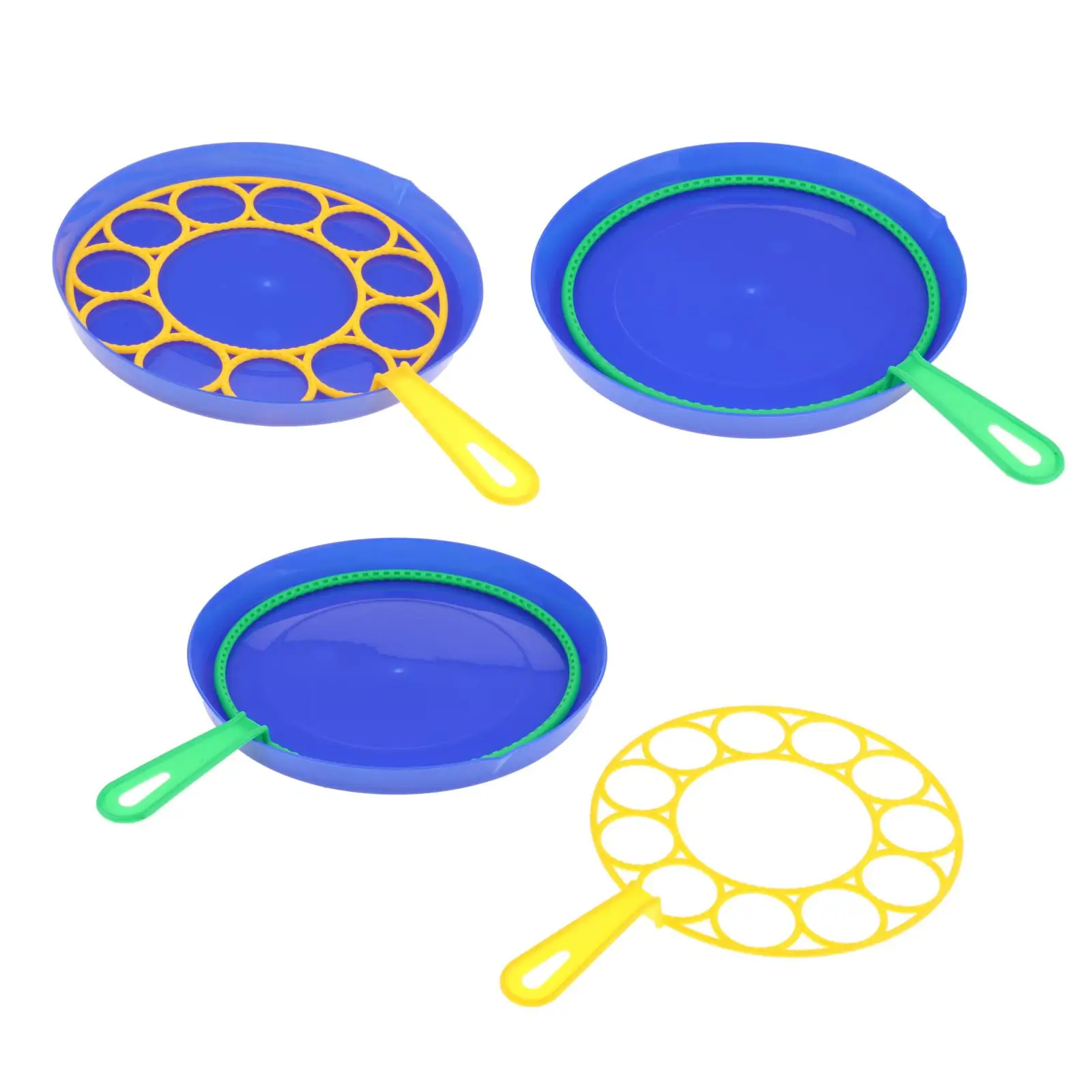 Herramienta para hacer burbujas de jab&oacute;n, juego de soplador, plato grande, juguetes, varita de burbujas para actividades al aire libre-4