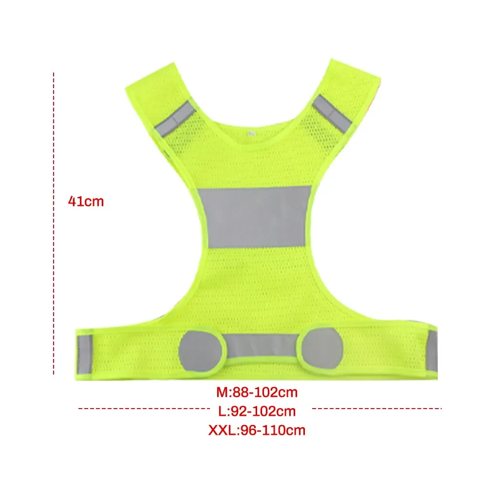 Жилет велосипедный Светоотражающий с регулируемой талией и рисунком стрелок |