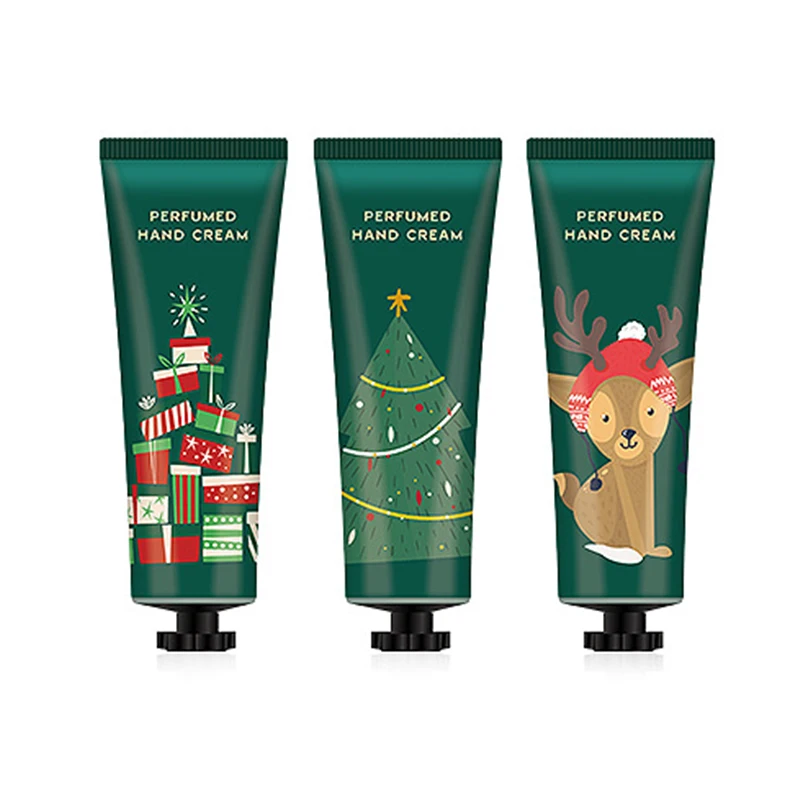Рождественский подарок набор кремов для рук долговечный увлажняющий